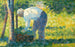 Le Jardinier - Georges Seurat — vy av konstverket
