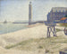 Le phare de Honfleur - Georges Seurat — vy av konstverket