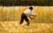 Le Faucheur - Georges Seurat — vy av konstverket