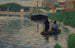 Vue de la Seine - Georges Seurat — vy av konstverket