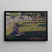 Studie för La Grande Jatte - Georges Seurat — inramlat konstverk på väggen