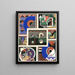 Collection dekorer och färger Pl02 - Georges Valmier — inramlat konstverk på väggen