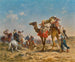 Le départ - Georges Washington — vy av konstverket