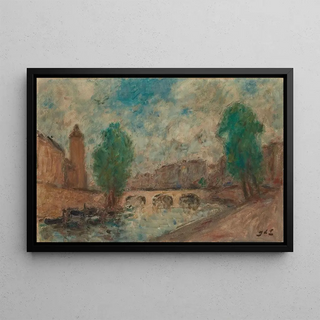 Georges dEspagnat - Vue de Paris le Pont Neuf.webp