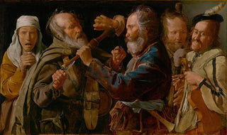 Georges de La Tour - The Musicians Brawl.webp