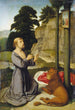 Saint Jérôme dans le désert - Gerard David — vy av konstverket