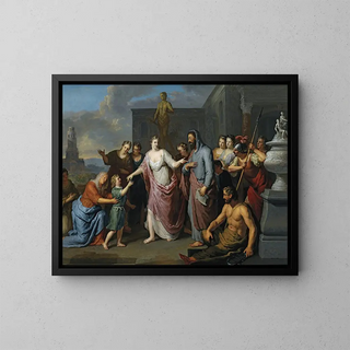 Gerard Hoet - Olympia Presenting The Young Alexander The Great To Aristotle.webp