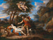 Venus och Adonis - Gerard Hoet — vy av konstverket