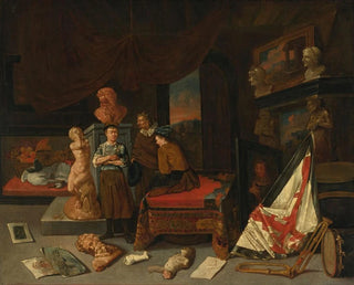 Gerard Thomas - A sculptor in his studio.webp