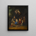 Bacchus och Pomona - Gerard de Lairesse — inramlat konstverk på väggen