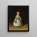 Helena van der Schalcke - Gerard ter Borch — inramlat konstverk på väggen