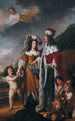 Louise Henriette leder Friedrich Wilhelm, kurfurst av Brandenburg, till sina föräldrar - Gerard van Honthorst — vy av konstverket
