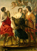 Méléagre och Atalante - Gerard van Honthorst — vy av konstverket