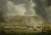 L'attaque de l'escadron anglo-néerlandais combiné sur Alger 1816 - Gerardus Laurentius Keultjes — vy av konstverket