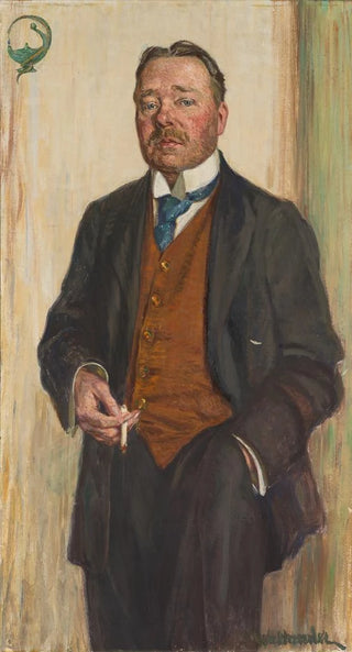Gerda Wallander - Portrait of Hjalmar Sderberg.webp