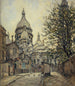 Le Sacré - Cœur à Montmartre - Germain David - Nillet — vy av konstverket