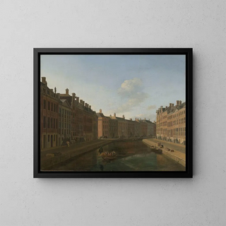 Gerrit Adriaensz Berckheyde - Gezicht op de Gouden Bocht in de Herengracht vanuit het oosten.webp