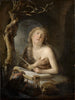 Marie-Madeleine penitente dans le désert - Gerrit Dou — vy av konstverket