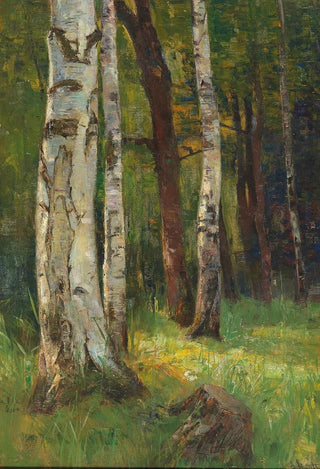 Gertrud Staats - A Birch Forest.webp