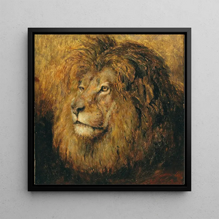 Geza Vastagh - Head of a Lion.webp