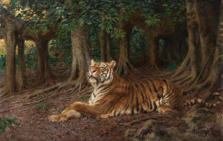 Geza Vastagh - Reclining tiger (Case Conflict).webp
