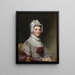Abigail Smith Adams Mme John Adams - Gilbert Stuart — inramlat konstverk på väggen