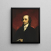 Albert Gallatin - Gilbert Stuart — inramlat konstverk på väggen