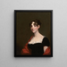 Ann Calvert Stuart Robinson Mme William Robinson - Gilbert Stuart — inramlat konstverk på väggen