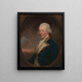 Capitaine John MacBride - Gilbert Stuart — inramlat konstverk på väggen