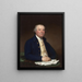 Capitaine Joseph Anthony - Gilbert Stuart — inramlat konstverk på väggen
