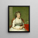 Catherine Yates Pollock Mme George Pollock - Gilbert Stuart — inramlat konstverk på väggen