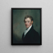 David Sears Jr. - Gilbert Stuart — inramlat konstverk på väggen
