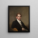 Dr. James Stuart - Gilbert Stuart — inramlat konstverk på väggen