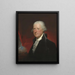 Edward Shippen - Gilbert Stuart — inramlat konstverk på väggen