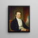 Edward Stow - Gilbert Stuart — inramlat konstverk på väggen