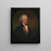 James DeLancey - Gilbert Stuart — inramlat konstverk på väggen