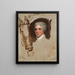 John Bill Ricketts - Gilbert Stuart — inramlat konstverk på väggen