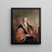 John Jay - Gilbert Stuart — inramlat konstverk på väggen
