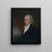 Joseph Anthony Jr. - Gilbert Stuart — inramlat konstverk på väggen