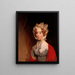Louisa Catherine Johnson Adams - Gilbert Stuart — inramlat konstverk på väggen