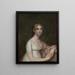 Mlle Anna Powell Mason Mme Patrick Grant - Gilbert Stuart — inramlat konstverk på väggen