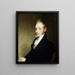 Portrait of Alexander Townsend - Gilbert Stuart — inramlat konstverk på väggen