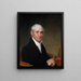 Portrait du juge Daniel Cony du Maine - Gilbert Stuart — inramlat konstverk på väggen