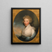 Mme Gabriel Manigault - Gilbert Stuart — inramlat konstverk på väggen