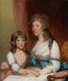 Mme Samuel Dick och hennes dotter - Gilbert Stuart — vy av konstverket