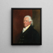 Portrait de Ralph Winstanley Wood Esq de Pierrepont Place Frensham - Gilbert Stuart — inramlat konstverk på väggen