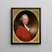Sir William Molesworth 6e Bt - Gilbert Stuart — inramlat konstverk på väggen