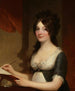 Portrait av en ung kvinna - Gilbert Stuart — vy av konstverket