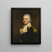 Samuel Smith - Gilbert Stuart — inramlat konstverk på väggen