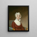 Sarah Homes Tappan Mme Benjamin Tappan - Gilbert Stuart — inramlat konstverk på väggen